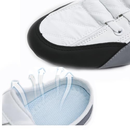 Men's Slip on Mule Sneakers Men's Backless Closed Toe Drag Soft Flat Shoes with Lightweight Sole, Trendy Sneakers for Work, Driving4