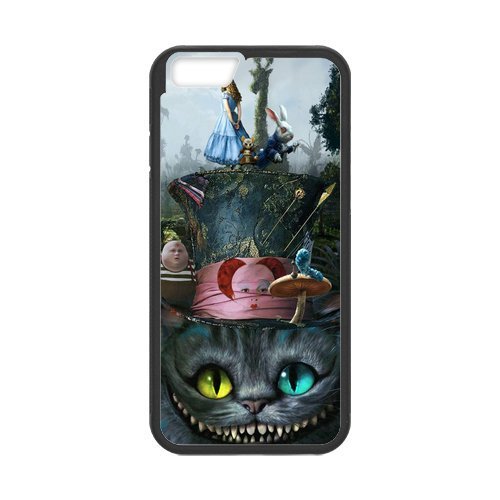 Tt-Shop Custom Alice in Wonderland Cat Pattern for iPhone6 4.7