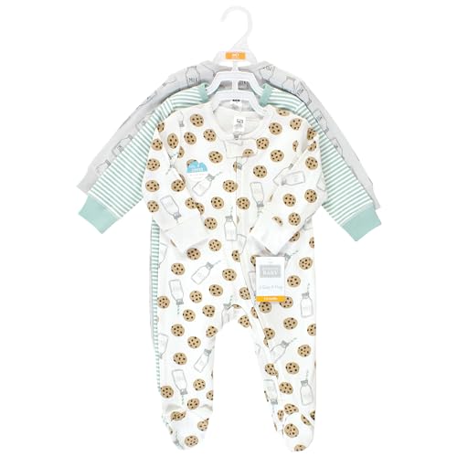 Image of Hudson Baby Unisex Baby Cotton Sleep and Play