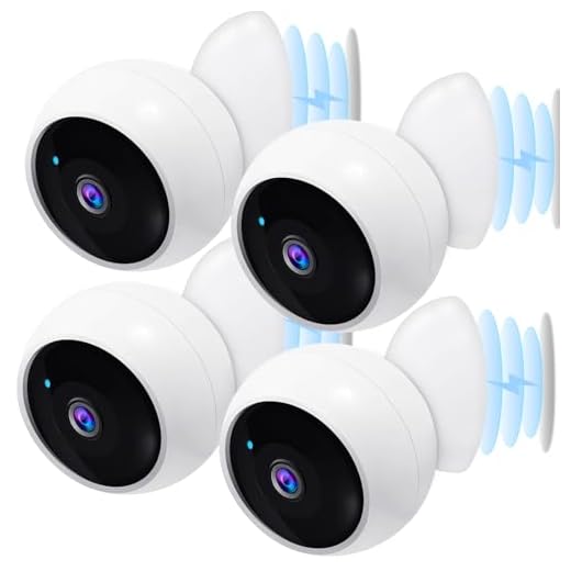 Magnetic Wireless Security Cameras for Easy Setup