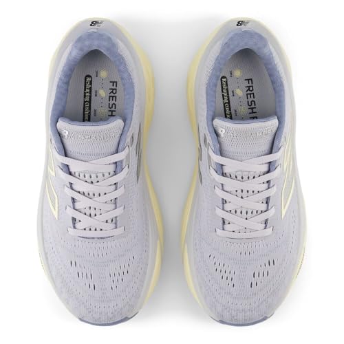 New Balance Women's Fresh Foam X More V5 Running Shoe, Pearl Grey/Dusk Shower/Calcium, 7 W