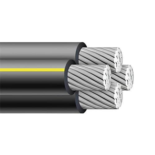 2-2-2-4 Aluminum Quadruplex URD Direct Burial Cable (100)