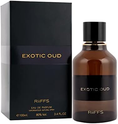 RiiFFS Exotic Oud Premium Imported Scent, Floral, Fruity & Woody, Soothing Fragrance, Long Lasting Perfume Spray For Men, 100ml