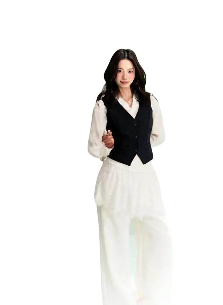 Black WaistCoat,Regular Fit WaistCoat,Black WaistCoat,Cotton Blend WaistCoat,Casual WaistCoat,Office Wear WaistCoat,Women WaistCoat,WaistCoat14.-image-27
