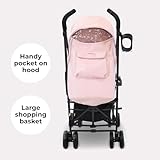 My Babiie MB02 Stroller - from Birth to 4 Years (22kg), Lightweight & Compact Umbrella Fold, Travel Buggy for Toddlers - Pink & Grey - Image 8