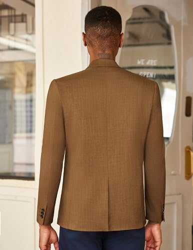 COOFANDY Men's Casual Blazer Slim Fit Lightweight Sport Coat One Button Suit Jacket