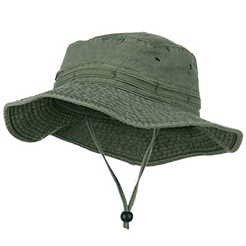 E4Hats.com Extra Big Size Fishing Hats-Olive 2Xl - 3Xl #TOP10