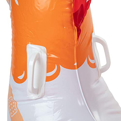 Chicken Fight Inflatable Pool Float Game Set - Includes 2 Giant Battle Ride-Ons - Flip Your Friends To Win! - For Kids And Adults #TOP5