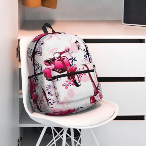 Sac à dos de randonnée unisexe léger avec motif France pour le sport - 7