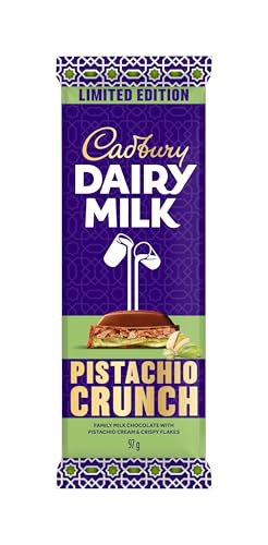 Cadbury Dairy Milk Pistachio Crunch Chocolate Bar 97G