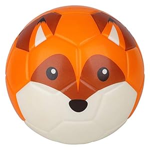 BORPEIN 6 Inches Mini Soccer,Cute Animal Design Soft Foam Ball For Kids, Soft and Bouncy,Perfect Size For Kids Playing