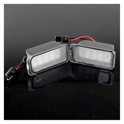 Luz de matrícula para KUGA y Mondeo MK4 MK5 con iluminación LED de 2 piezas 5