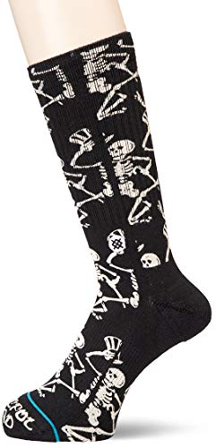 Preisvergleich Produktbild Stance Grateful Skulls Socken schwarz / weiß, L