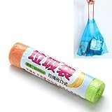 Tragbare Kordelzug Schließen Eindickung Indoor Müllsack (Gelb)