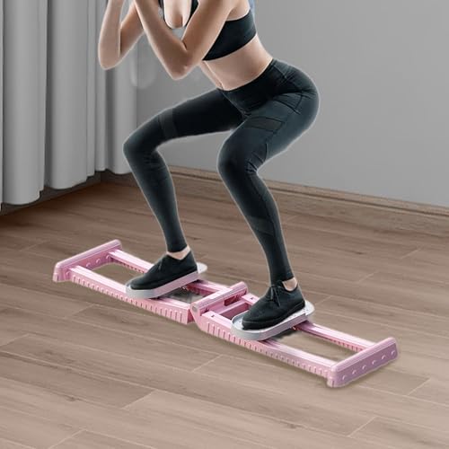 Dynwave Equipamento de exercício muscular para pernas com 2 suportes de flexão Equipamento prático d