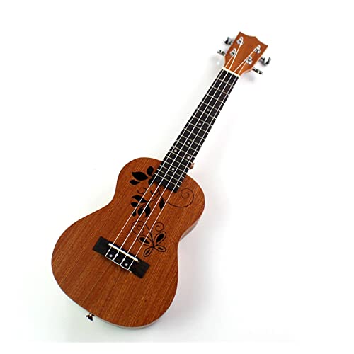 ukulélé Voyage Ukulele Guitare Électrique 23 Pouces 4 Cordes Guitarra Modèle De Fleur D’acajou - Les Beatles, Paul McCartney, John Lennon, RIngo Starr, George Harrison ukulélé Voyage Ukulele Guitare Électrique 23 Pouces 4 Cordes Guitarra Modèle De Fleur D'acajou
