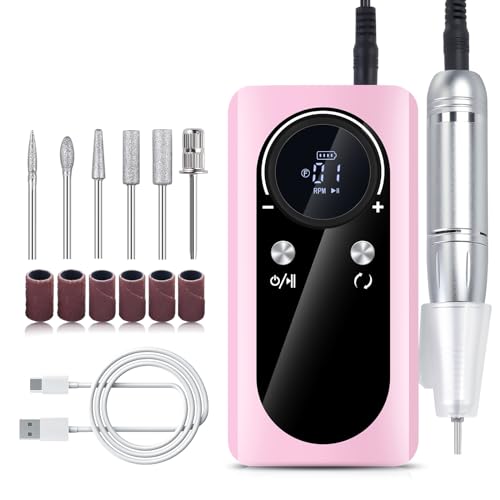 Perceuse à ongles électrique 45000 tr/min pour finir la manucure sans bruit - 4
