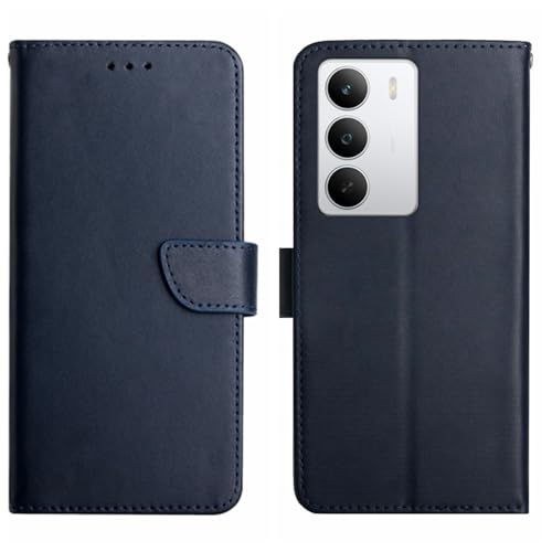 Étui Realme C75 5G avec fermeture magnétique coque support SHIEID bleu