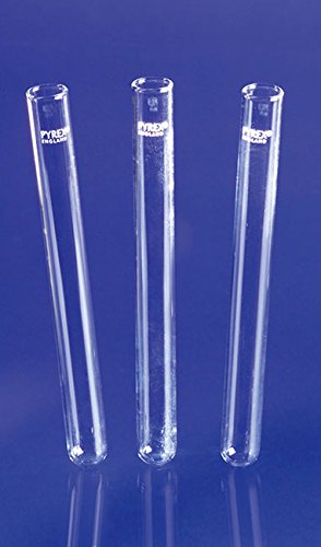 SCILABWARE761217 Test tube 15 ml Pyrex glass straight rim
