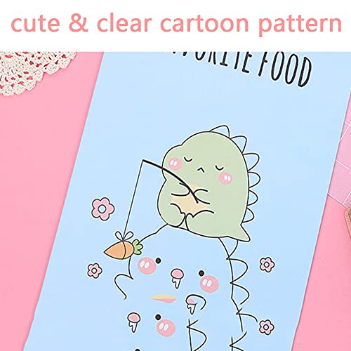 Portablocco A4, formato A4, con motivo a cartoni