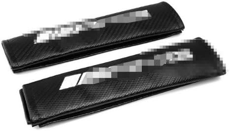 A Pair Car Parts Cool carbon fiber Seat belt Cover Shoulder Pad Pads Fit For C 63. CLS 63. S 65. SL 63. SLK 55. SLS. ML 63. G 55