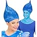 Produktbild W WIDMANN MILANO Party Fashion 02099 - Perücke Troll, blau, Kobold, Karneval, Mottoparty