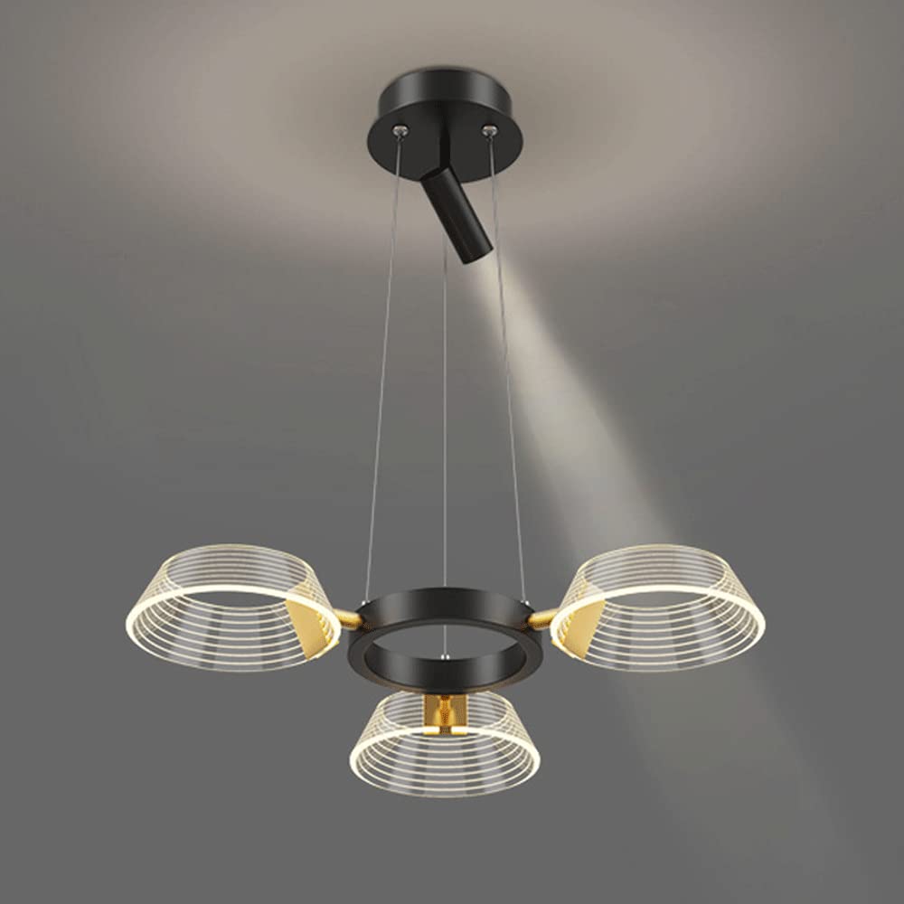 Lampe suspendue de salon anti-éblouissement pour un bureau apaisant