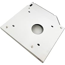 Universal 9.5mm SATA SATA 2nd SSD HDD HD Optical Bay Caddy Frame Tray for Dell M4600 M6400 M6500 M6600 3300 1340