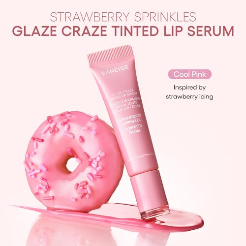 Image of Laneige Donut Delight Lip Serum Duo Set