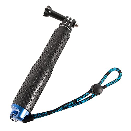 Alsukeay Selfie Stick Extendable Hand Grip Handheld Monopod Aluminum Telescopic Pole (7-19 Inch) Compatible With Gopro Hero 11 10 9 8 7 6 5 4 3+ 3 Session Sj4000 Sj5000 Action Cameras #TOP4