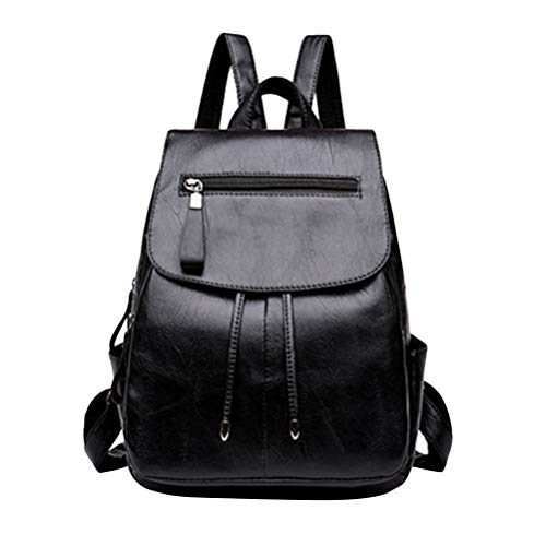 Mochila feminina casual para todas as combinações elegante bolsa de ombro para adolescentes e menina