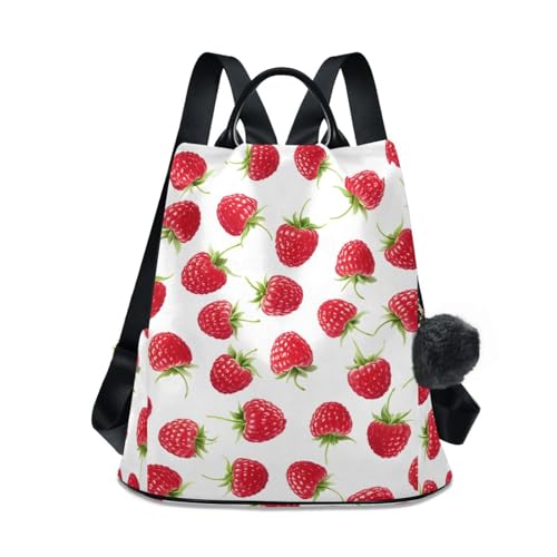 Sac à dos femme fermeture éclair antivol rose et blanc pour sécuriser vos effets personnels