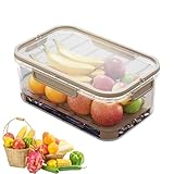 Matériau durable : nos boîtes de conservation alimentaire pour réfrigérateur sont fabriquées à partir de matériaux respectueux de l'environnement PP et PET résistants à la corrosion. Ils sont résistants aux chocs avec une haute ténacité et une bonne résistance, assurant qu'ils ne se cassent pas facilement. Parfait pour garder vos aliments frais tout en étant sans danger pour l'environnement.