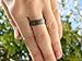 structured silver band, mens ring black silver, mens engagement ring silver, handmade mens wedding band silver, men's personalized ring silver, hammered silver ring