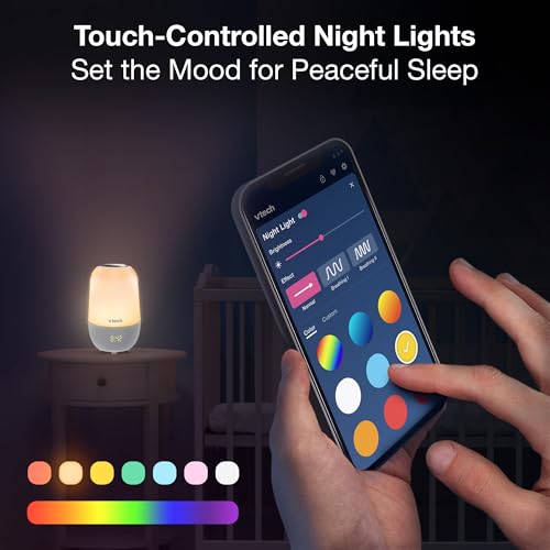 VTech V-Hush Pro 2 Smart Nursery Sound Machine & Night Light — view 6