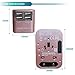 Universal Travel Adapter International All in One Plug (Rose Gold)- w/4 USB Ports Work - 150+ Countries - 220 Volt - Type C A G I for UK Japan Germany France EU European