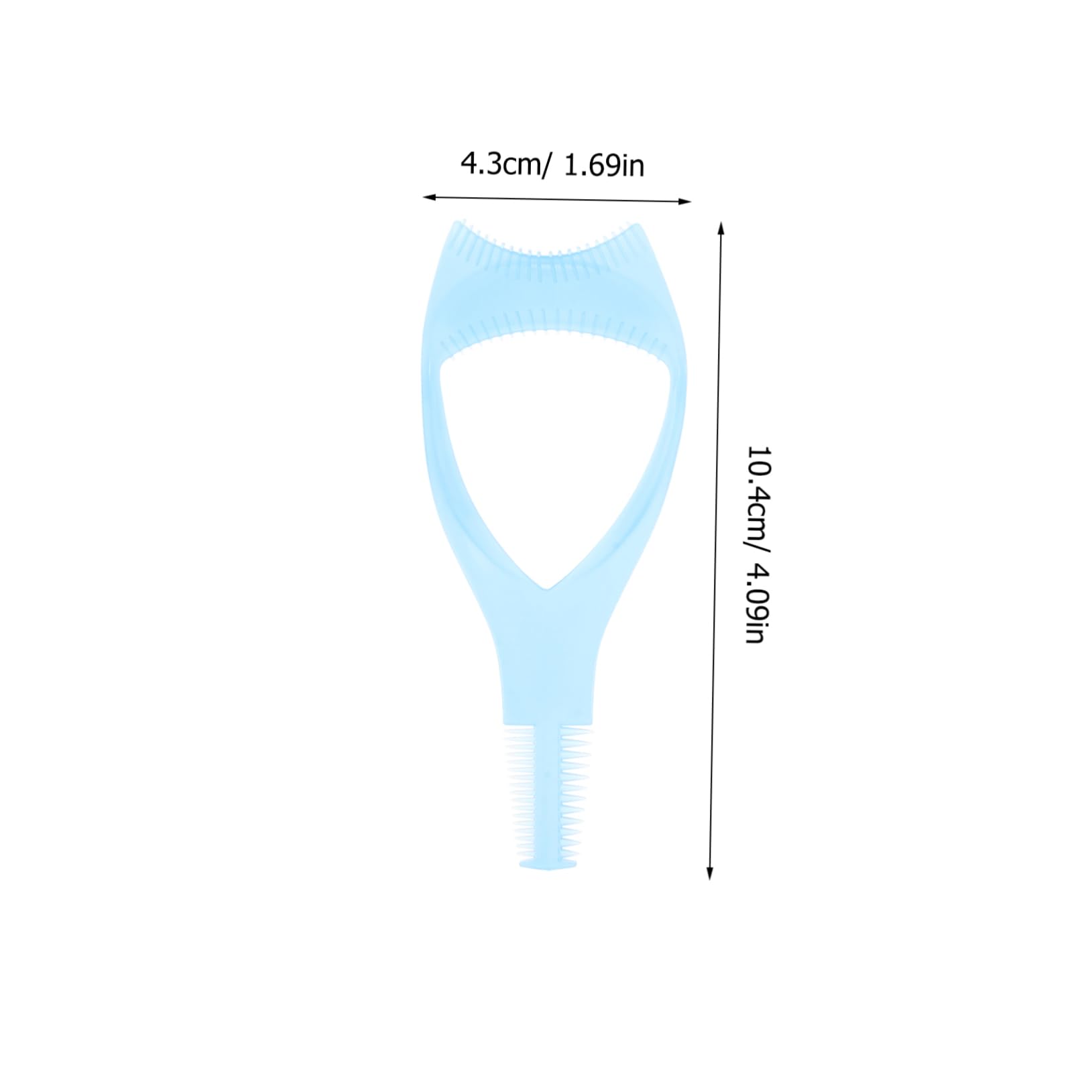 Ipetboom 30 Pcs Eyelash Eyeliner Aid Mascara Lash Tools Eye Liner Stencil Tool Eyelash Tool Eyelash Protector False Eyelash Applicator Tool Eyelash Shield Eyeliner Tool Plastic