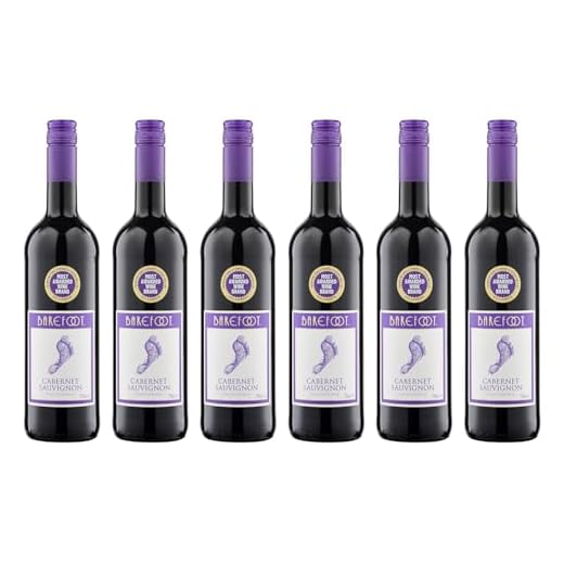 Barefoot Cabernet Sauvignon Halbtrocken (6 x 0.75 l)