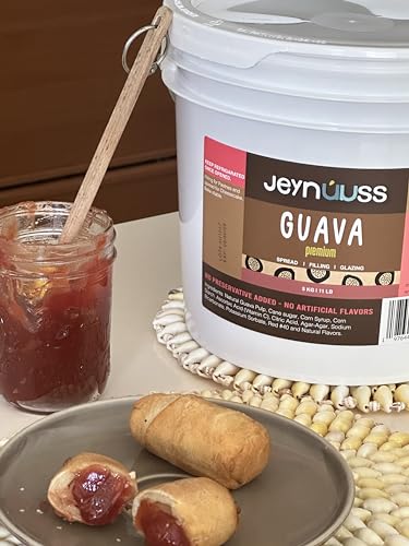 Jeynuuss Premium Guava Cake and Pastry Filling, (11 LB) Bulk...