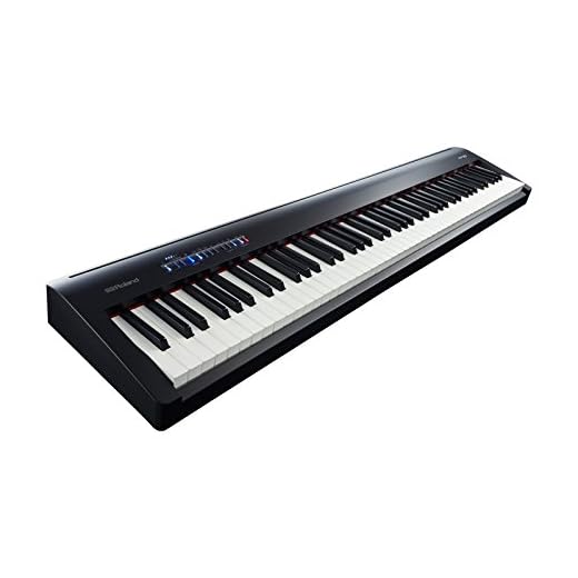 Roland SuperNATURAL - Pianoforte digitale portatile (nero) FP-30-BK