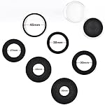 PAIYULE 96 Pieces 46mm Coin Capsules, with Foam Gasket and Plastic Storage Organizer Box, 6 Sizes (20/25/27/30/38/46mm) Coins Collector Case Holder for Coin Collection Supplies (Blue) - Image 2
