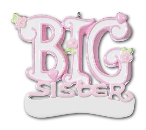Polar X Big Sister Personalized Christmas Tree Ornament