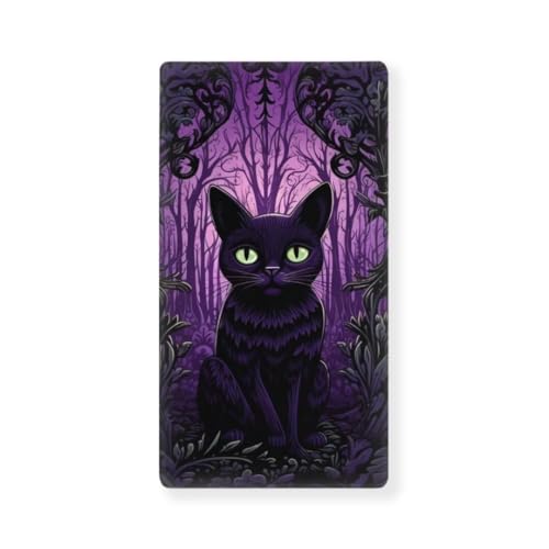 Guosanchn Halloween Baby Crib Sheets for Boys Girls Gothic Cat
