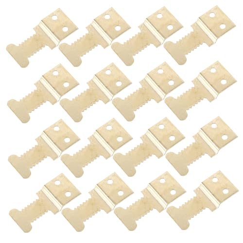 Image of Homoyoyo Metal Picture Hanging Hardware Set 25pcs Frame Hooks Rail Track Moving Round Design Hanging