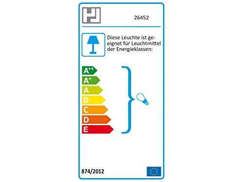 Preisvergleich Produktbild Honsel Leuchten 26452 Deckenleuchte mattnickel Glas weiß glänzend / Rand klar