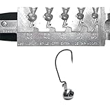 Do It EWG Football Shakey Head Jig Size 1/4 oz. Hook Style:10777 Collar: Barb Do it 3546 Cavities 5 Total