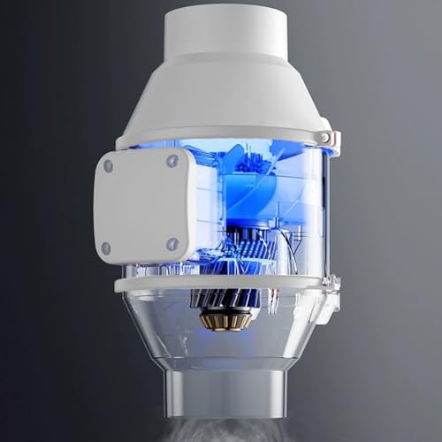 Ventilateur de conduit compact pour extraction d'air efficace - 5