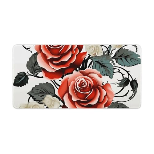 Tapis de souris de jeu grande taille antidérapant lavable