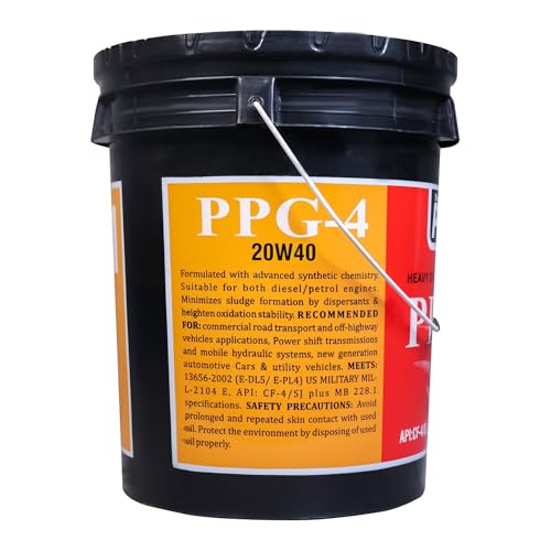 Image of PALCO PPG-4 20W40 | API: CF-4 /SJ & MB 228.1 Multigrade Engine oil for Diesel Commercial Road Transport Off Highway Vehicles | New Generation Automotive Vehicles | 20 Litres