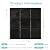 Commomy Thicker Black Peel and Stick Tiles - 10 pcs of 12" x 12" - 3D Adhesive Square Peel and Stick Tiles Backsplash for Kitchen, Bathroom, Removable, Waterproof, Vinyl Wall Tile
